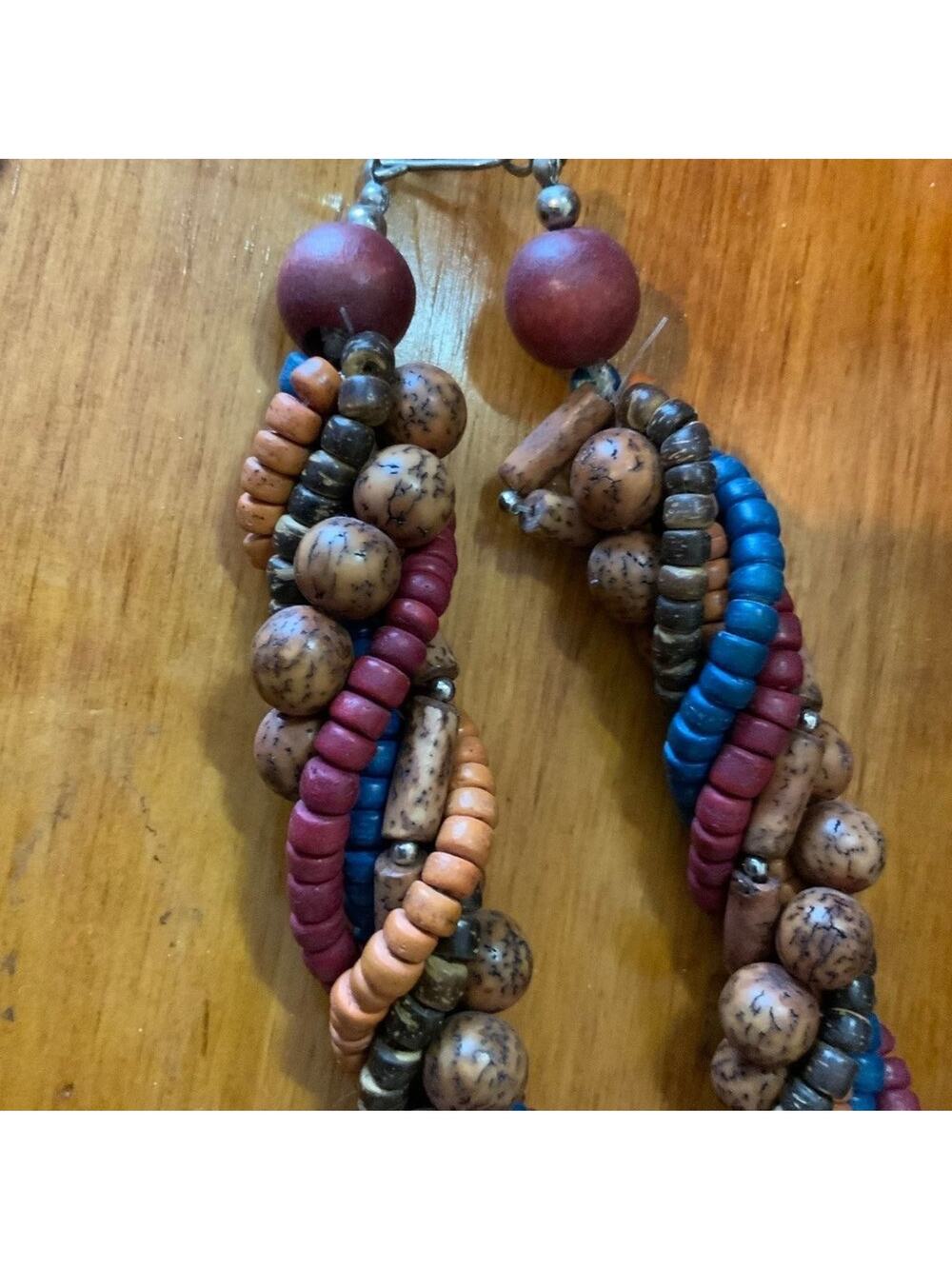 Vintage Wooden Necklace
